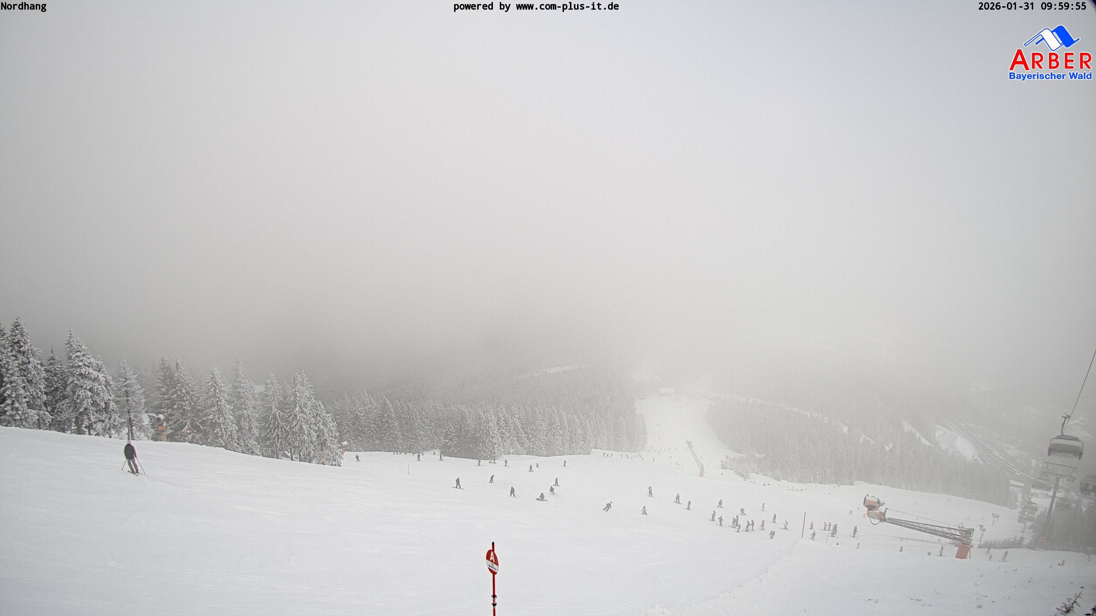 Webkamera - Velký Javor - Großer Arber